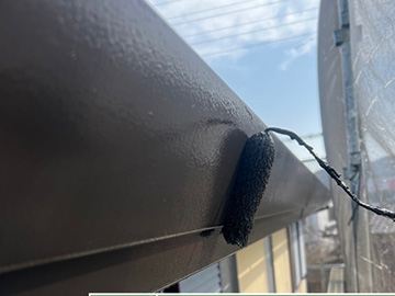 付帯部：上塗り2回目