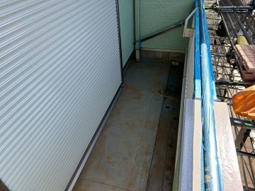 ベランダ防水施工前