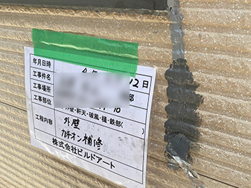 外壁カチオン補修