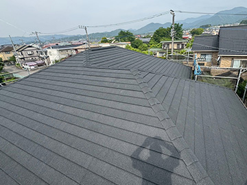 屋根：施工後