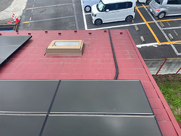 屋根施工前