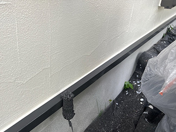 水切り：施工前