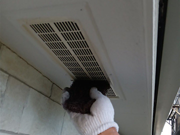 軒通気：ケレン