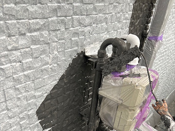 ガス管：中塗り