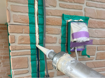 シーリング：打設