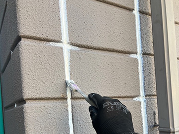 シーリング：打設