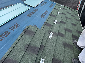 屋根：ルーフィングシート
