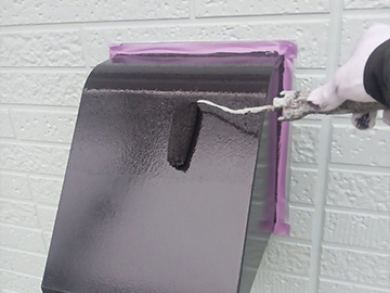 換気フード：上塗り