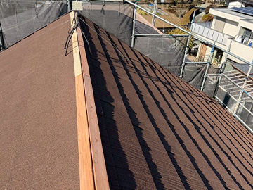 屋根：下地取り付け