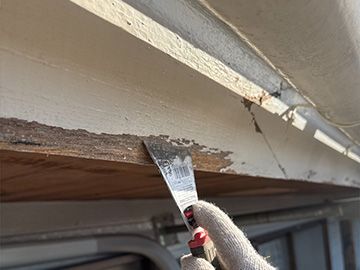 付帯部：ケレン