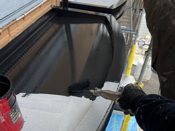 付帯部：上塗り