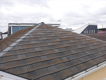 屋根：施工前