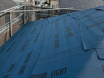 屋根：ルーフィングシート