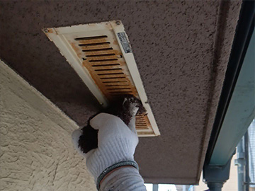 軒通気：ケレン